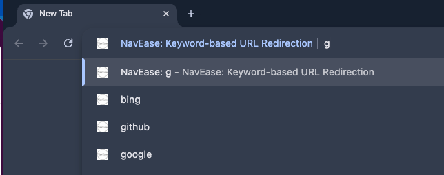Chrome with NavEase